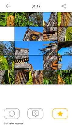 Jigsaw Dinosaur Mosaic Puzzles - Screenshot 3