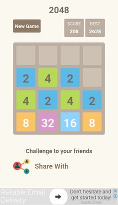 2048 logically puzzle - Screenshot 1