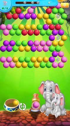 Elephant Bubble Shooter - Screenshot 4