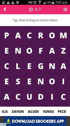 Learn Spanish Word Search Game - Screenshot 3