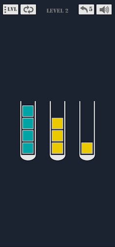 Sort Colored Squares - Screenshot 1