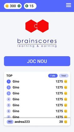 Brainscores - Screenshot 2