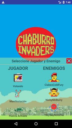 CHAVEZ - CHABURRO INVADERS - Screenshot 2