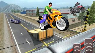 Highway Moto Bike Racing Stunt - Screenshot 1
