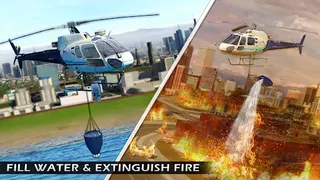 Copter Car Ambulance Sim 3d - Screenshot 3