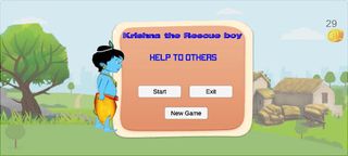 Krishna Rescue & Run fight Boy - Screenshot 1