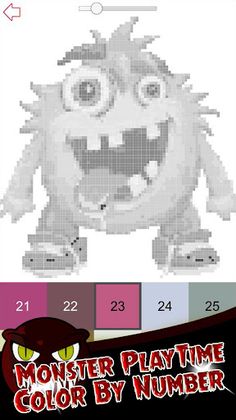 Monster PlayTime : Coloring - Screenshot 3