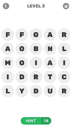 New Search Word Puzzle - Hard - Screenshot 3