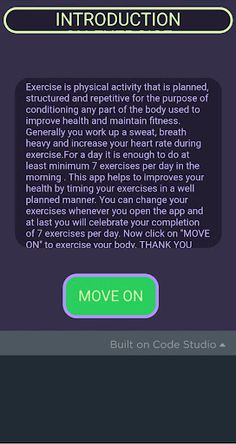 Exercise Lab - Screenshot 2