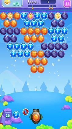 Squirrel Fruit Bubble Shoot - Screenshot 2