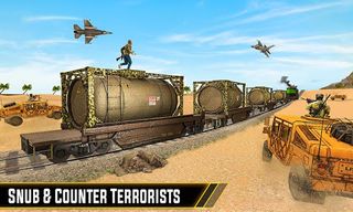 Army Train Driving Simulator - Screenshot 1