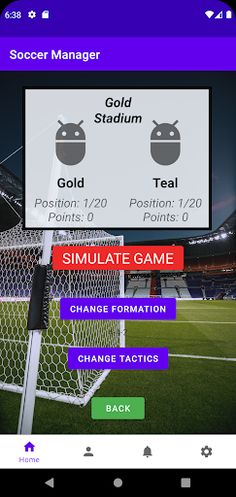 Soccer Manager - Screenshot 2