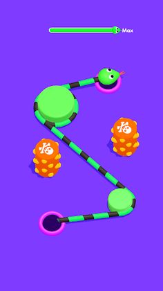 Snake Puzzle - Untangle Snake - Screenshot 4