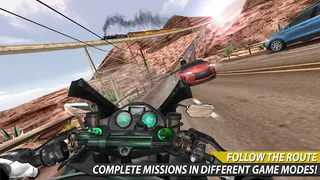 Moto Rider In Traffic - Screenshot 2