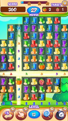 Juice Garden Clash - Screenshot 4
