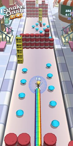 Snake Dash Go! - Screenshot 1