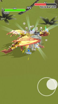 Dino Grand Battle - Screenshot 2