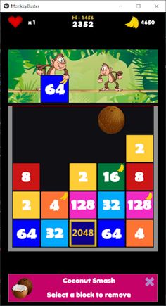 2048 Monkey Buster - Screenshot 3