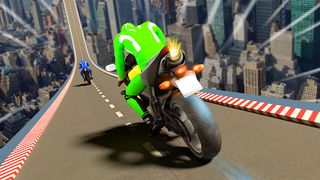 Motorcyle Bike Stunts Impossib - Screenshot 1