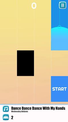 Wednesday Music Tiles Game - Screenshot 2