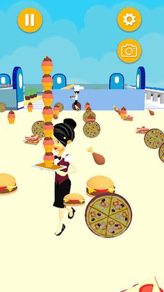 Crazy Food Race Game: 3d Games - Screenshot 4