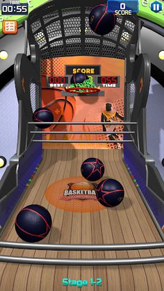 Flick Basketball Stages - Screenshot 2