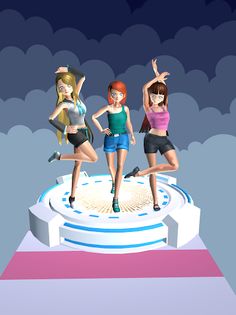 Anime Girl Runner 3d Game - Screenshot 1