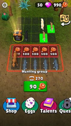 Merge & Hunt: World Evolution - Screenshot 2