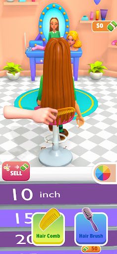 Hair Artist 3D - Screenshot 1