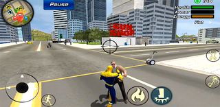 Rope Hero Gangster City - Screenshot 1
