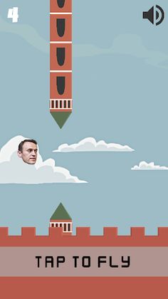 Flappy Navalny - Screenshot 1