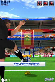 Rugby Kicks - Screenshot 3