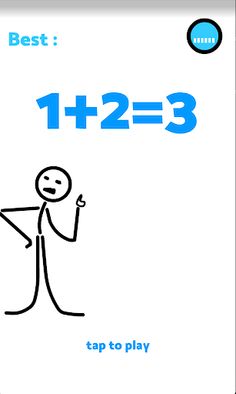 Absolute Fun Math Game: 1 + 2  - Screenshot 1