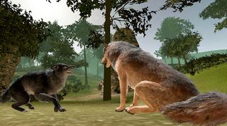 Wolf Life Wild Animals Game 3D - Screenshot 1