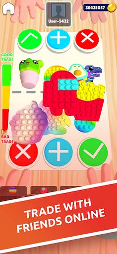 PopIt Fidget Trading Online 3D - Screenshot 1