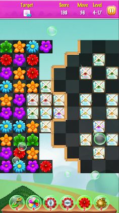 Flower Garden Match Blast - Screenshot 2