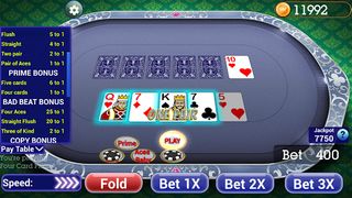Poker Four Card - Screenshot 2