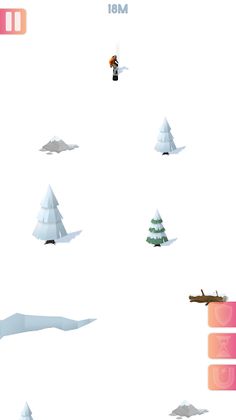 Endless Mountain: A Snowboardi - Screenshot 2