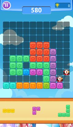 Jewel Puzzle Block 10x10 - Screenshot 3