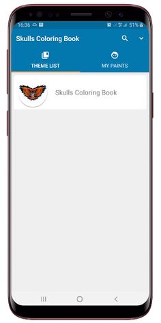 Skulls Coloring Book - Screenshot 1