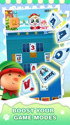 Winter Solitaire TriPeaks - Screenshot 3