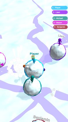 Snowball Man.io - Screenshot 1