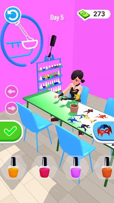 Nail Salon Acrylic Kitty Nails - Screenshot 1