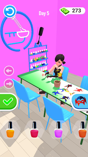 Nail Salon Acrylic Kitty Nails - Screenshot 1