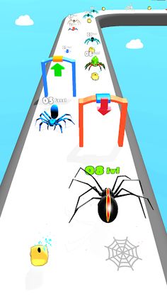 Insect Run - Spider Evolution - Screenshot 1
