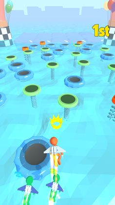 Trampoline Race - Screenshot 4