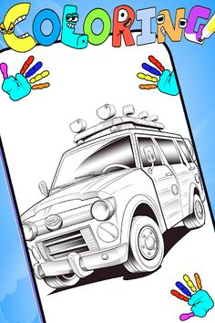 Cars Painting: Car Coloring - Screenshot 4