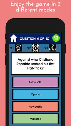 Messi VS Ronaldo - Quiz Game - Screenshot 1