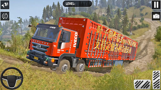 Snow Mud Truck Runner Offroad - Screenshot 1