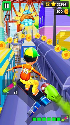 Superhero Bus Runner Rush Game - Screenshot 3